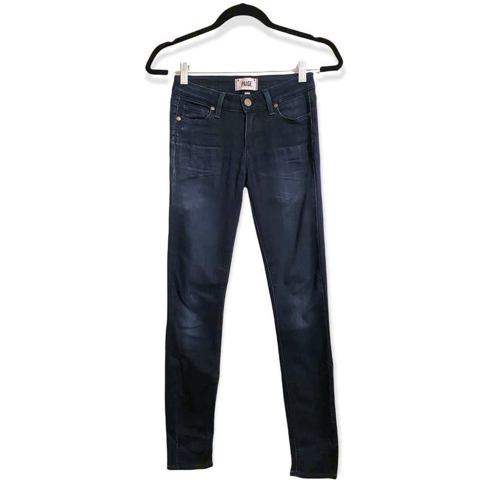 Paige "Verdugo" Ultra Skinny Jeans, Lana, Size 25 - Picture 5 of 7